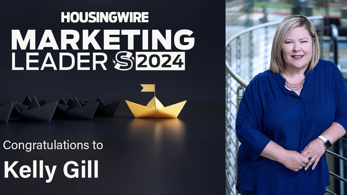 Kelly Gill wins 2024 HousingWire Marketing Leader award