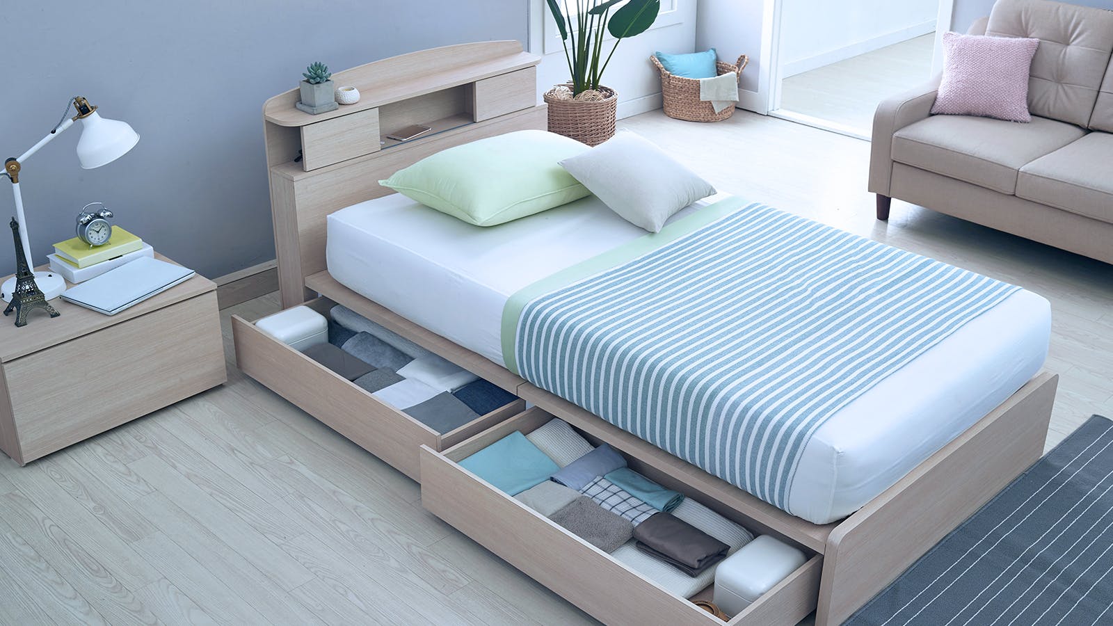 Instantly organize and optimize your space, no matter how small.