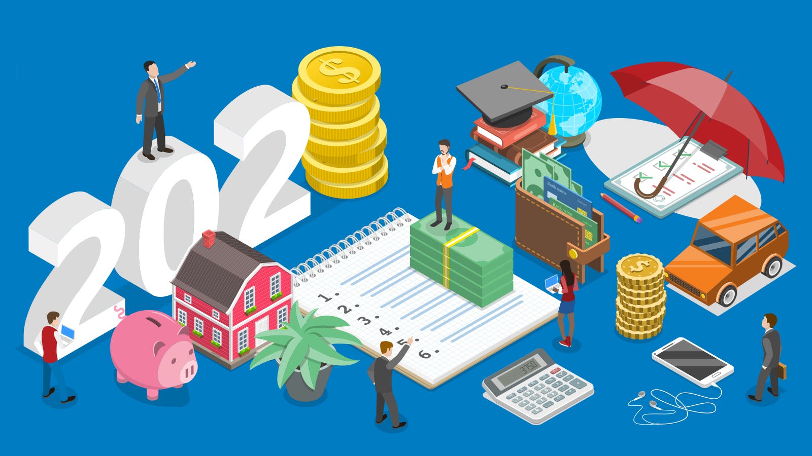 Kick off the New Year with a budget and help achieve your financial goals in 2021.