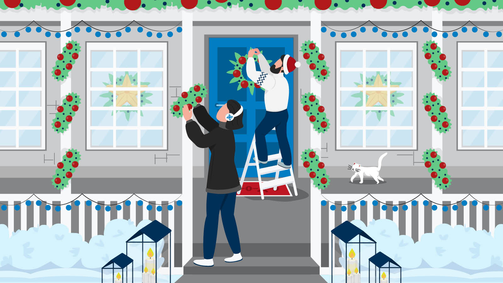 History of Holiday Home Decor