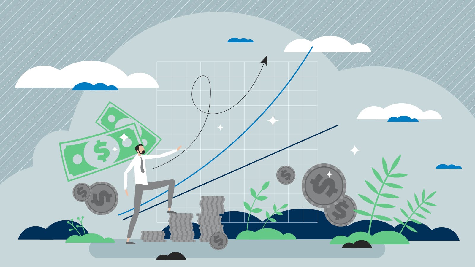 How are interest rates determined?